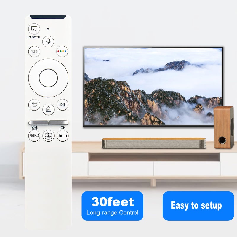 Vinabty BN59-01312Q Replaced Voice Remote fit for Samsung Frame QLED Smart 4K UHD TV QN43LS03RAF QN49LS03RAF QN55LS03RAF QN65LS03RAF QN43LS03RAFXZA QN49LS03RAFXZA QN55LS03RAFXZA QN65LS03RAFXZA QN65LS03TAFXZA - Image 5